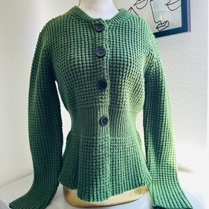 Nine West Wool Blend knit cardigan Size M